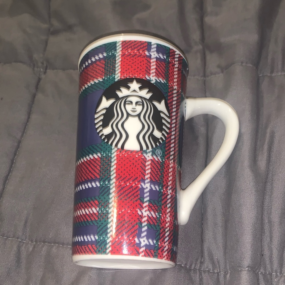 Limited Edition 2017 Starbucks 18 oz Plaid Mug